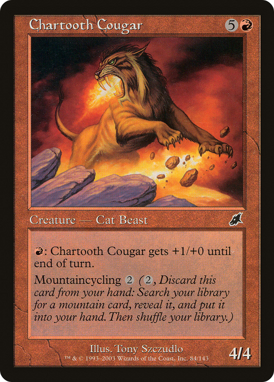 Chartooth Cougar [Scourge] Foil