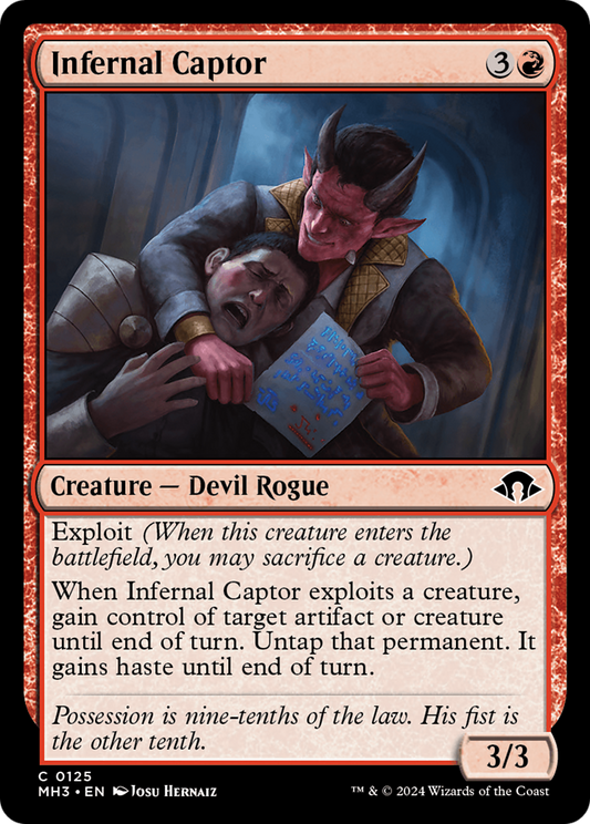 Infernal Captor [Modern Horizons 3] Foil