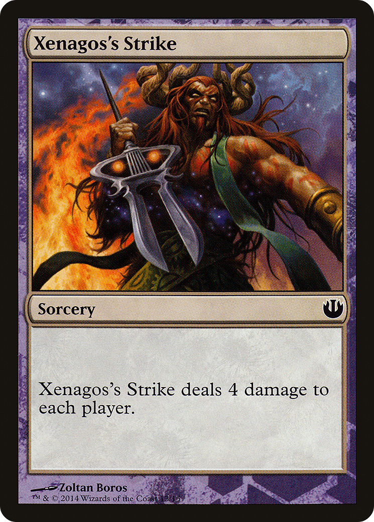 Xenagos's Strike - Defeat a God