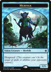 Merfolk // Treasure Double-Sided Token [Friday Night Magic 2018] | Silver Goblin