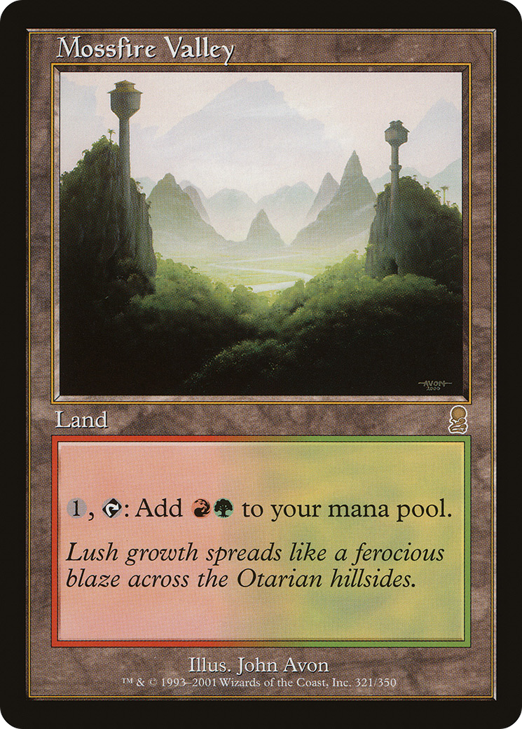 Mossfire Valley [Odyssey] Foil