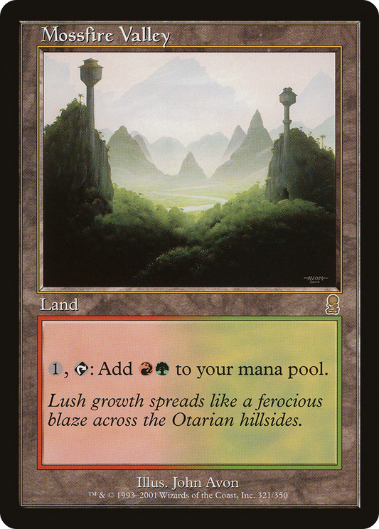 Mossfire Valley [Odyssey] Foil