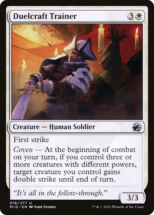 Duelcraft Trainer [Innistrad: Midnight Hunt] Foil