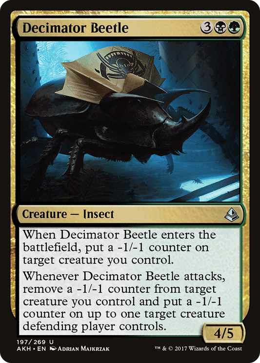 Decimator Beetle [Amonkhet] Foil