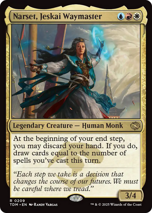 Narset, Jeskai Waymaster (209) Foil