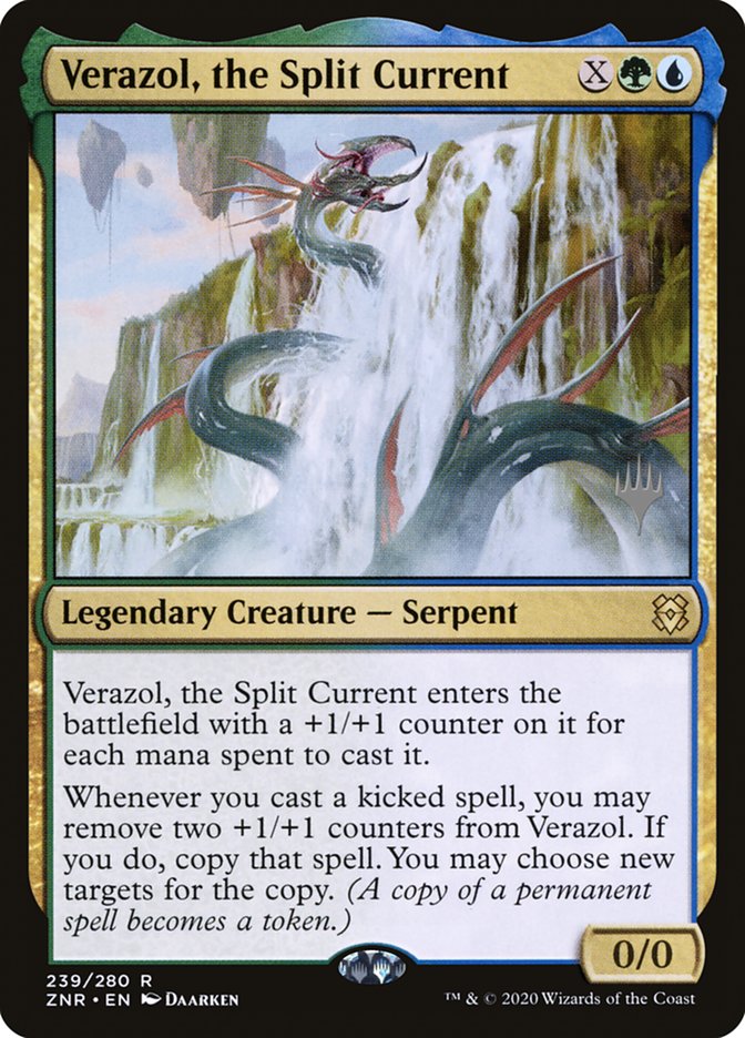 Verazol, the Split Current (Promo Pack) [Zendikar Rising Promos] | Silver Goblin