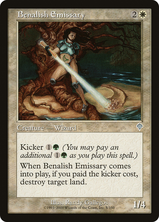 Benalish Emissary [Invasion] Foil