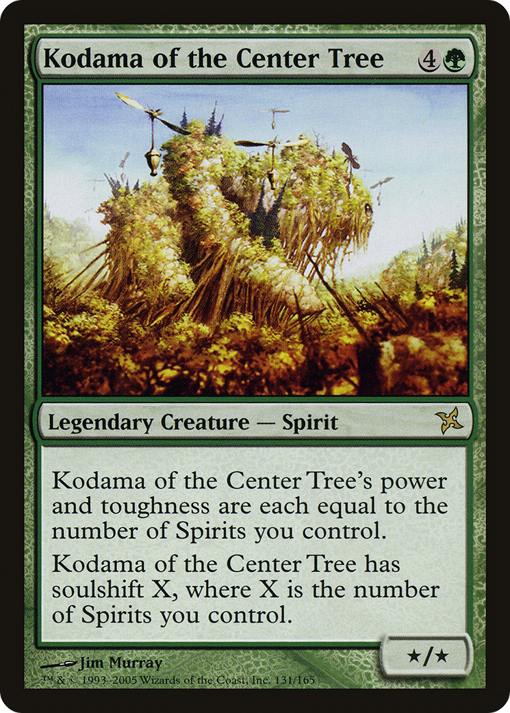 Kodama of the Center Tree [Betrayers of Kamigawa] Foil