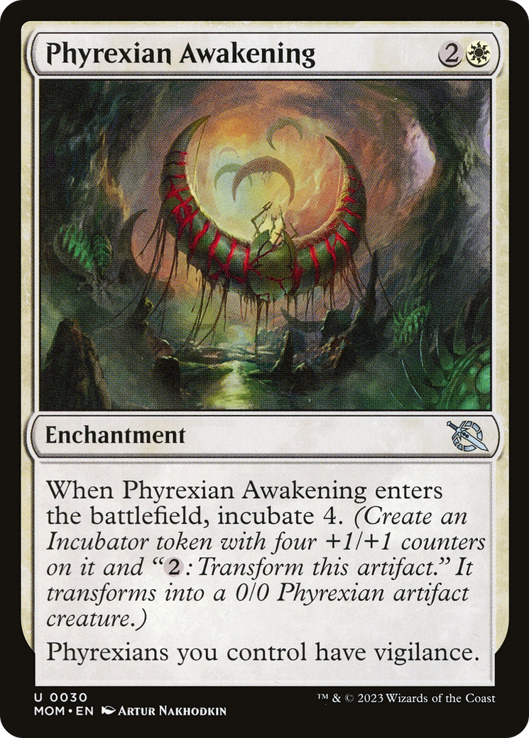 Phyrexian Awakening [March of the Machine] Foil