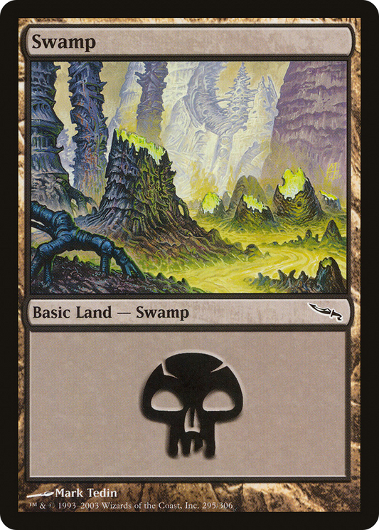 Swamp (295) [Mirrodin] Foil
