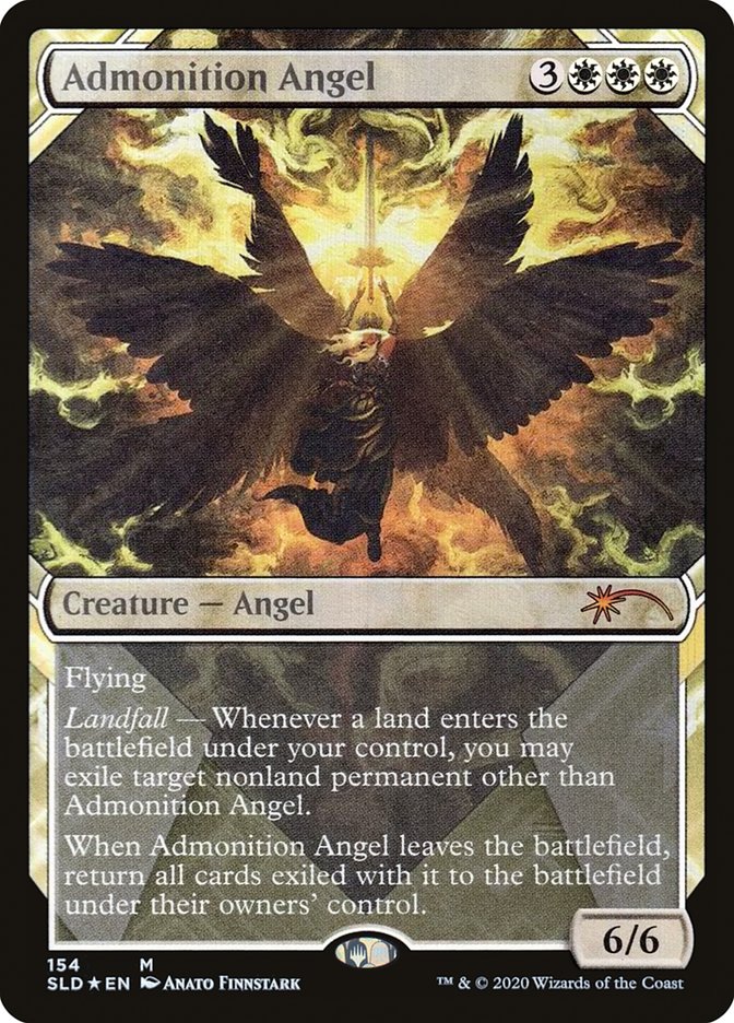 Admonition Angel [Secret Lair Drop Series] | Silver Goblin