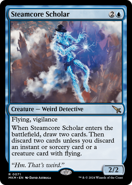 Steamcore Scholar [Murders at Karlov Manor] Foil