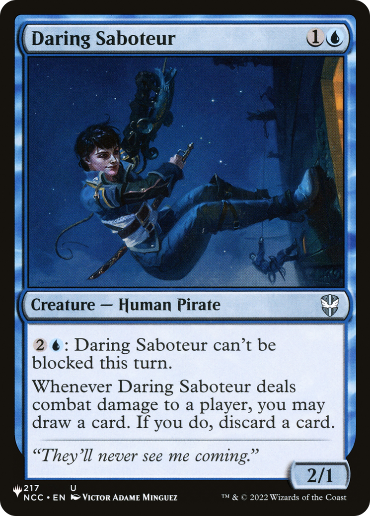 Daring Saboteur [The List Reprints] | Silver Goblin