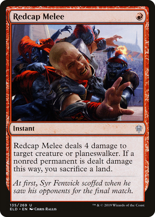 Redcap Melee [Throne of Eldraine] Foil