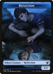 Human Soldier // Reflection Double-Sided Token [Theros Beyond Death Tokens] | Silver Goblin