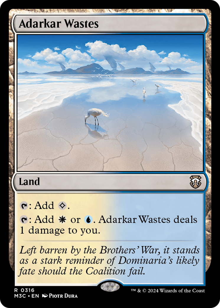 Adarkar Wastes [Modern Horizons 3 Commander] | Silver Goblin