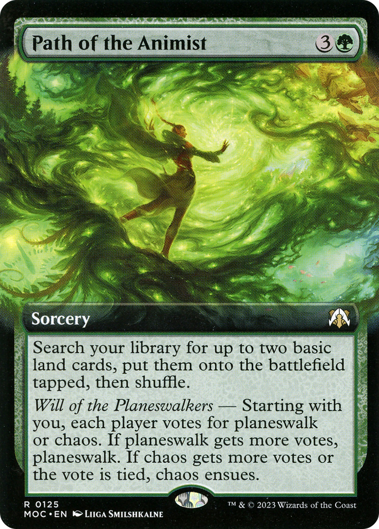 Path of the Animist (Extended Art) (125) - March of the Machine Commander