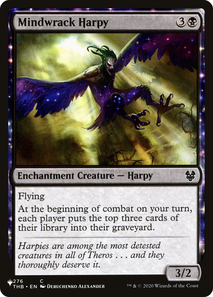 Mindwrack Harpy [The List Reprints] | Silver Goblin