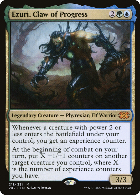 Ezuri, Claw of Progress [Double Masters 2022] Foil