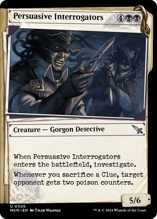 Persuasive Interrogators (Showcase) [Murders at Karlov Manor] Foil