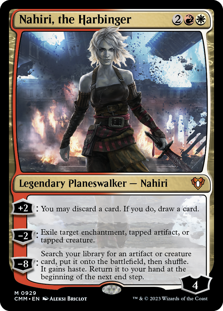 Nahiri, the Harbinger [Commander Masters] | Silver Goblin