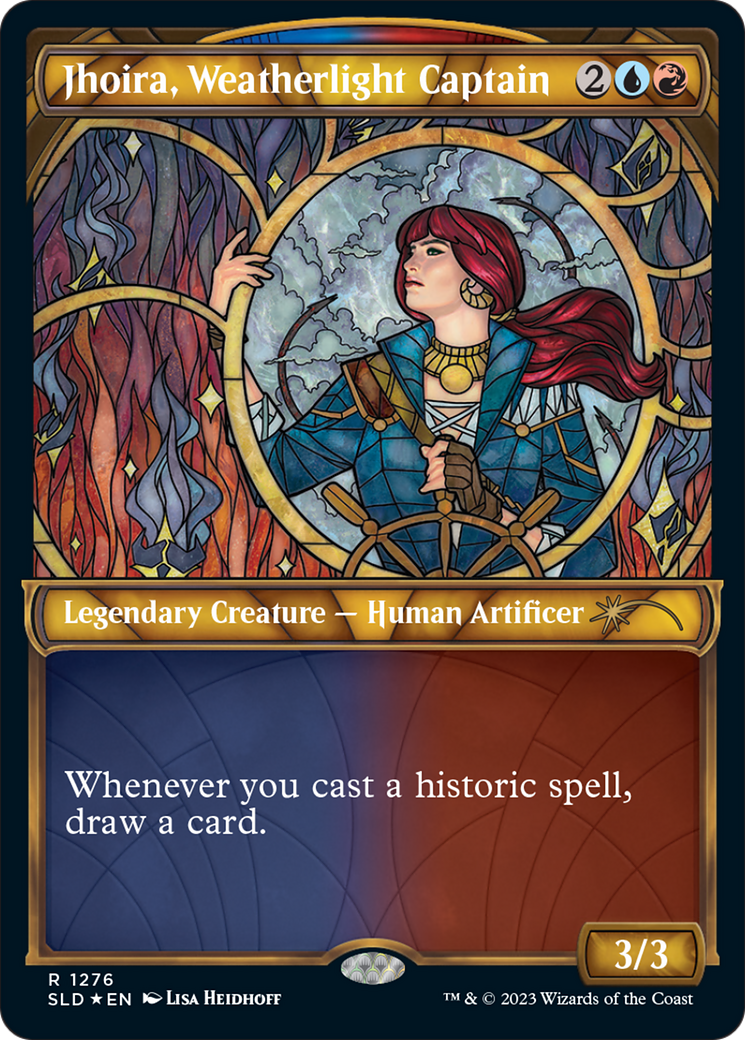 Jhoira, Weatherlight Captain (Showcase) (1276) Foil - Secret Lair Drop