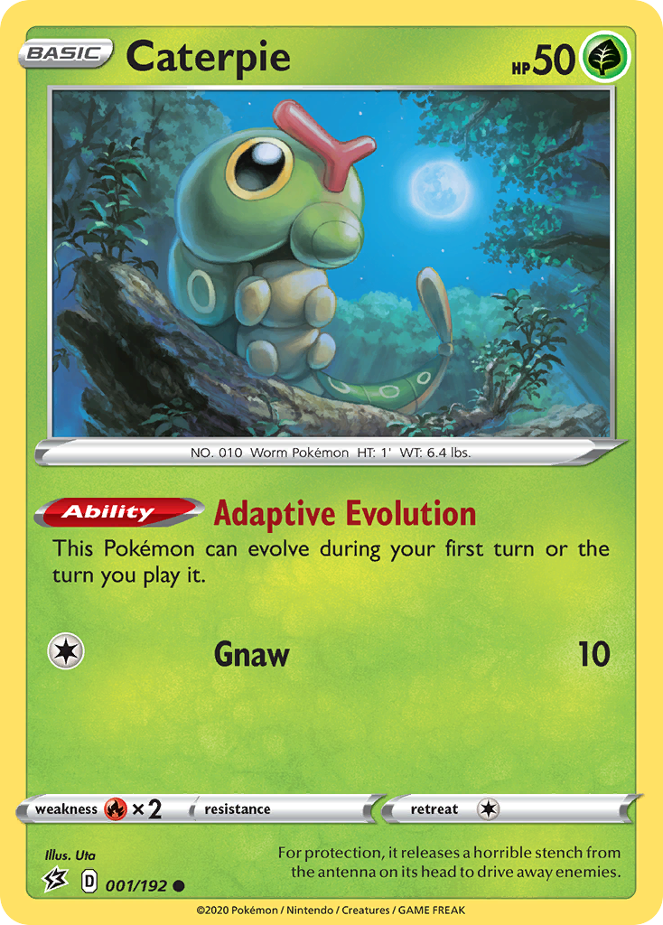 Caterpie (001/192) [Sword & Shield: Rebel Clash] | Silver Goblin