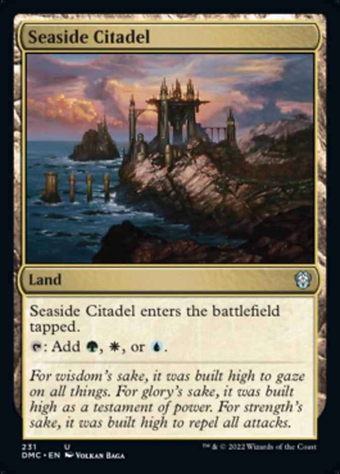 Seaside Citadel [Dominaria United Commander] | Silver Goblin