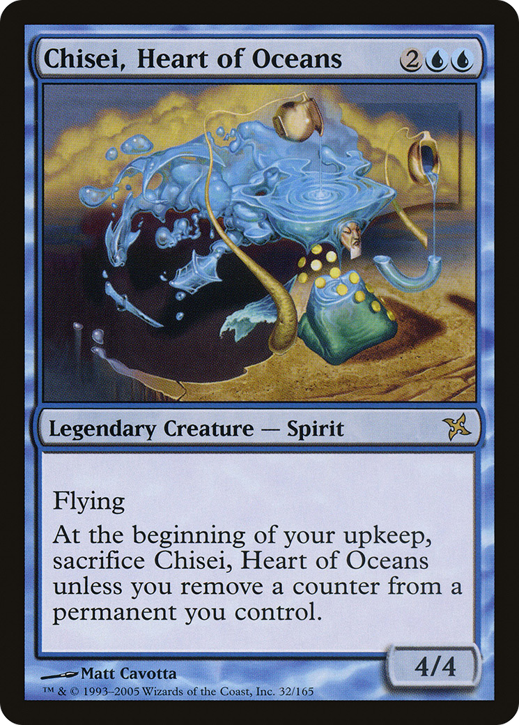 Chisei, Heart of Oceans [Betrayers of Kamigawa] | Silver Goblin