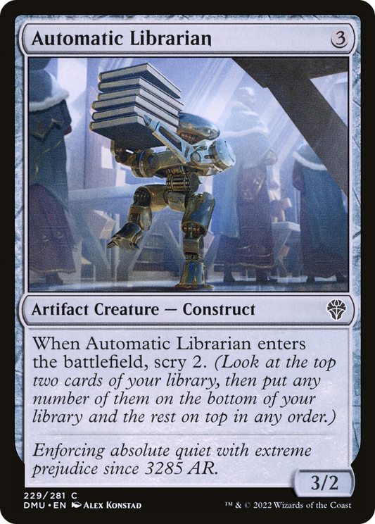 Automatic Librarian [Dominaria United] Foil