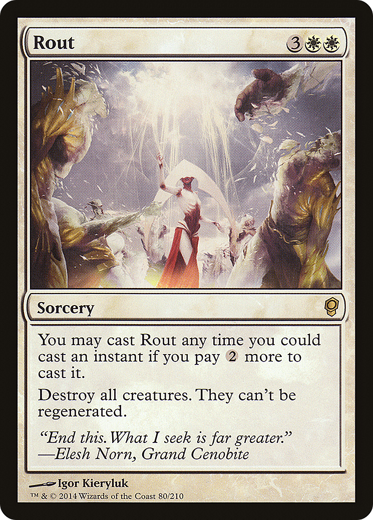 Rout [Conspiracy] Foil