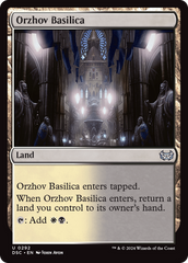 Orzhov Basilica [Duskmourn: House of Horror Commander] | Silver Goblin