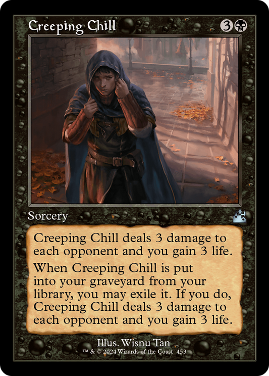 Creeping Chill (Retro Frame) [Ravnica Remastered] Foil