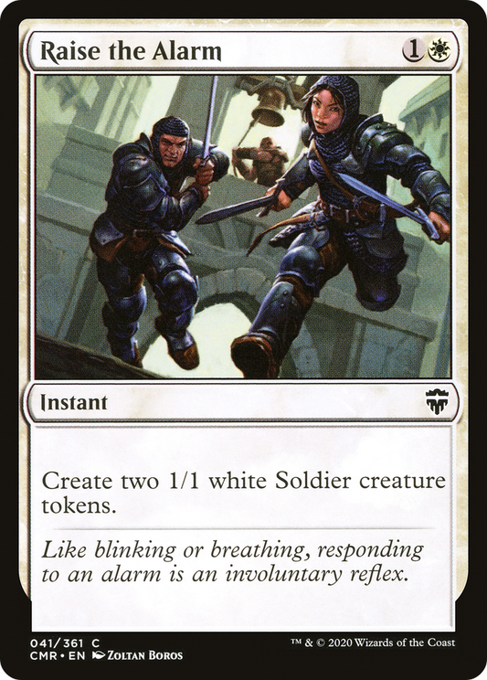Raise the Alarm [Commander Legends] Foil