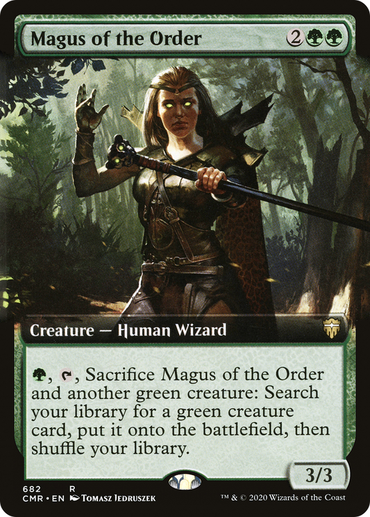 Magus of the Order (Extended Art) [Commander Legends] Foil
