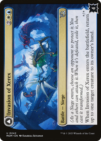 Invasion of Xerex // Vertex Paladin [March of the Machine] Foil