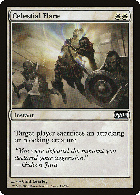 Celestial Flare [Magic 2014] Foil