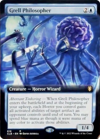 Grell Philosopher (Extended Art) [Commander Legends: Battle for Baldur's Gate] | Silver Goblin