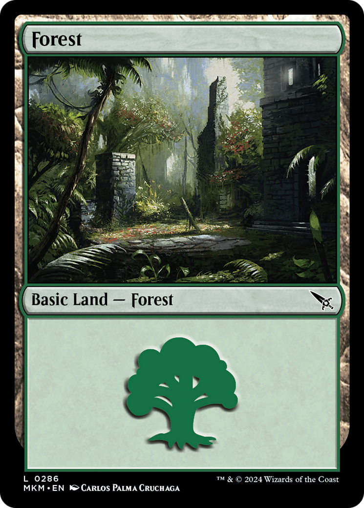 Forest (0286) [Murders at Karlov Manor] Foil