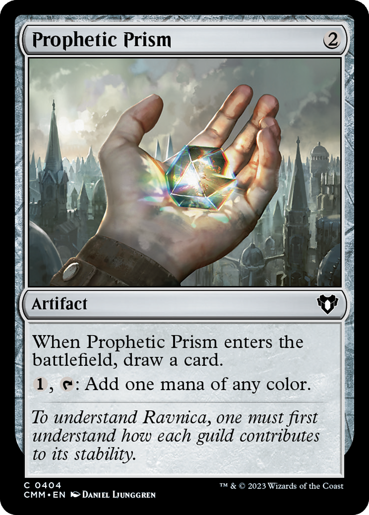 Prophetic Prism [Commander Masters] Foil