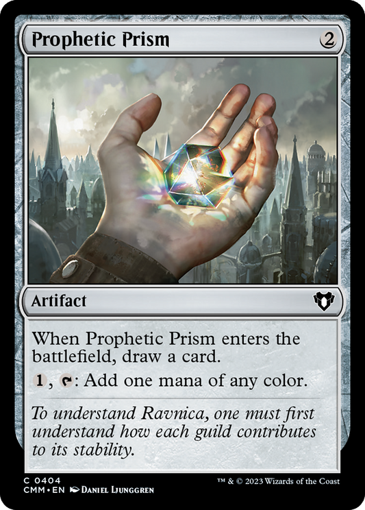 Prophetic Prism [Commander Masters] Foil