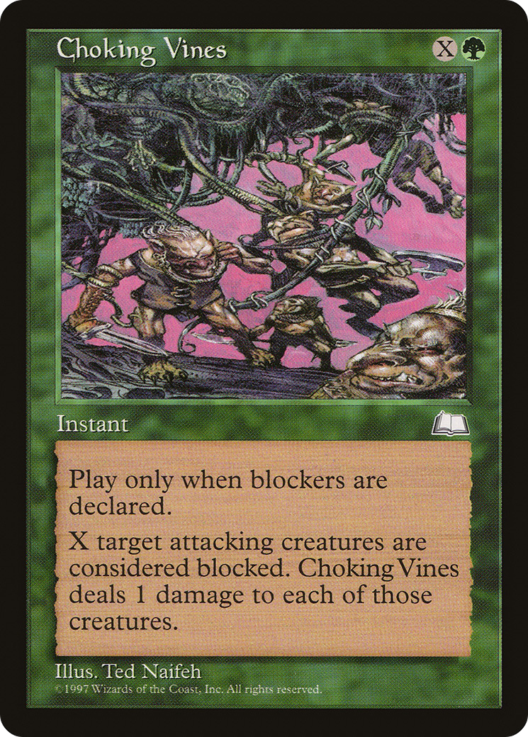 Choking Vines [Weatherlight] | Silver Goblin