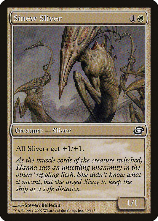 Sinew Sliver [Planar Chaos] Foil