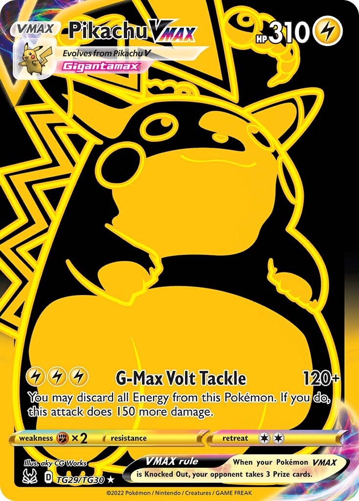 Pikachu VMAX (TG29/TG30) [Sword & Shield: Lost Origin] | Silver Goblin