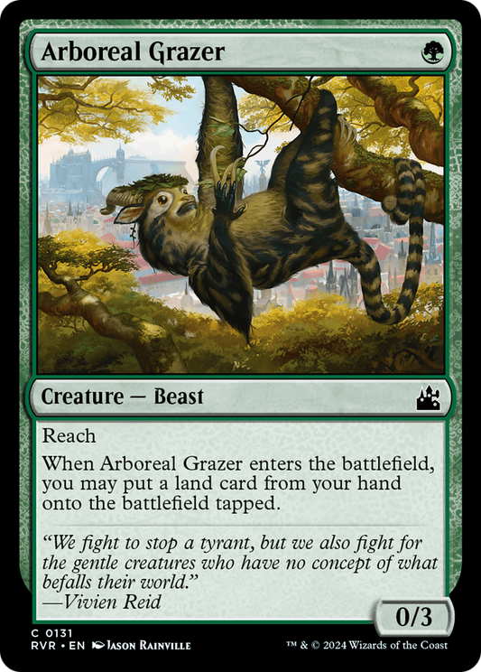 Arboreal Grazer [Ravnica Remastered] Foil