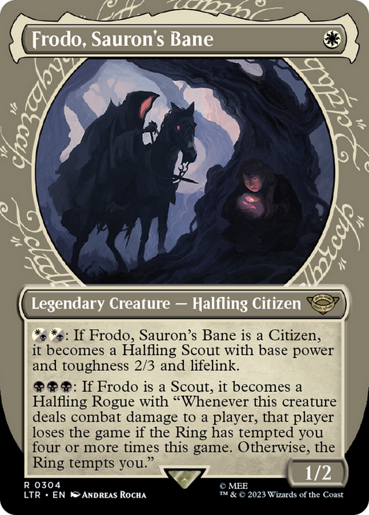Frodo, Sauron's Bane (Showcase Ring Frame) [The Lord of the Rings: Tales of Middle-Earth] Foil