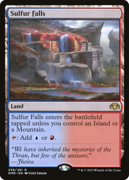 Sulfur Falls [Dominaria Remastered] Foil
