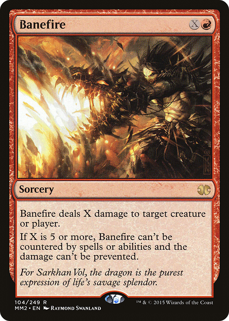 Banefire [Modern Masters 2015] | Silver Goblin