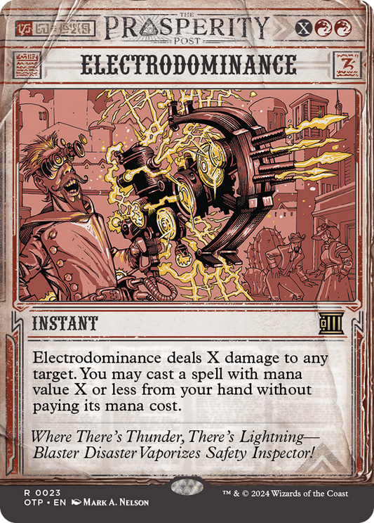 Electrodominance: (Showcase)(Borderless) (023)
