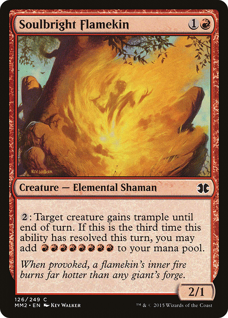 Soulbright Flamekin (126) Foil - Modern Masters 2015